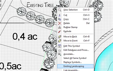 Representing Existing Landscaping On Cad Designs Pro Landscape