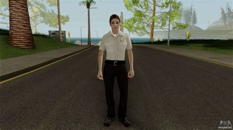 La Policía Chica Hd Para Gta San Andreas