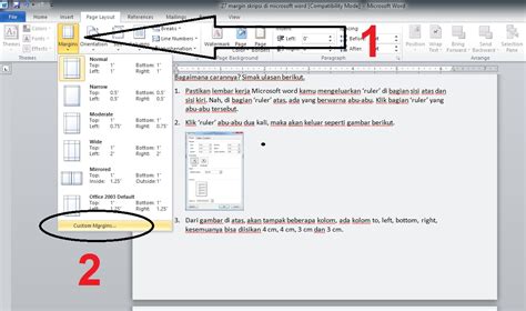 Cara Mengatur Margin Di Microsoft Word Untuk Makalah Skripsi My XXX