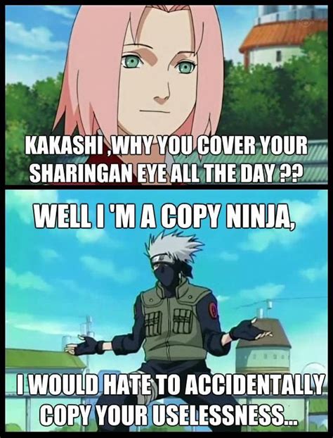 Ridiculous Naruto Memes Kakashi Funny Naruto Memes Naruto Funny