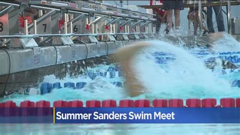 21st Summer Sanders Swim Meet In Roseville Youtube