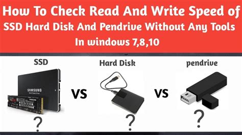 Check Ssd Read And Write Speeds On Windows 10 Latest 2020 Hindi Youtube