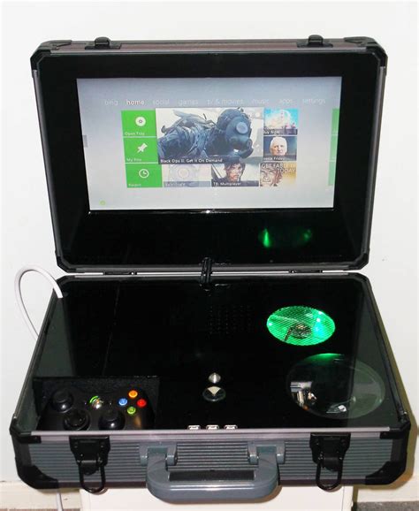 Custom Xbox 360 Portable 3 By Evildan On Deviantart