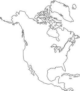 It's a great way to learn for kids and children of all ages and ideal for homework help. blank outline map of north america - Yahoo Canada Image ...
