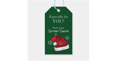 Official Secret Santa T Tags Zazzle