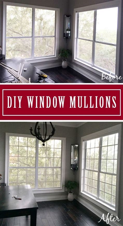 Updated Making Your Own Window Grids Grilles Mullions The Rozy Home