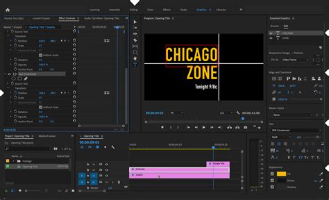 Check spelling or type a new query. Create a layered opening title sequence | Adobe Premiere ...