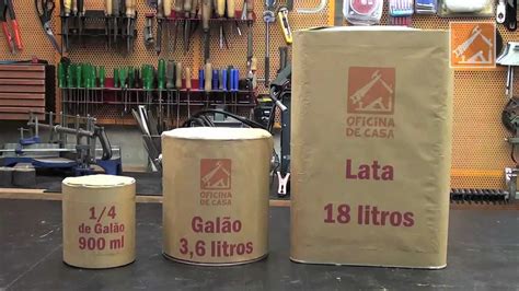 Tamanhos De Lata De Tinta