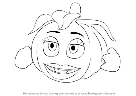Learn How to Draw Bobo from Spookley the Square Pumpkin (Spookley the Square Pumpkin) Step by