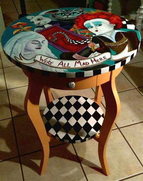 Pin By Debbie Criswell Folk Art Artis On Alice In Wonderland My Painted
