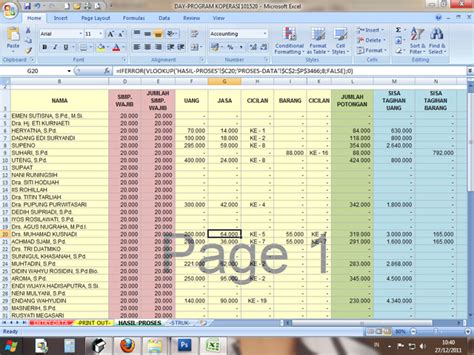 Laporan keuangan koperasi harus mempunyai, kualitas seperti dapat diandalkan, relevan, akurat, tepat waktu dapat diperbandingkan. Program Sederhana Simpan Pinjam Koperasi di EXCEL | Excel ...