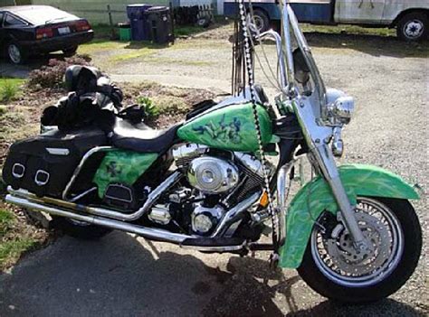 The tire pressure has a huge impact on speed and comfort. 2000 Harley-Davidson® FLHRCI Road King® Classic (Custom ...