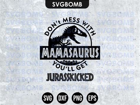 Jurassic Park Mamasaurus SVG Vectorency