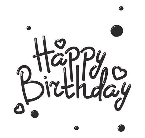 Free Black And White Happy Birthday Images Download Free Black And