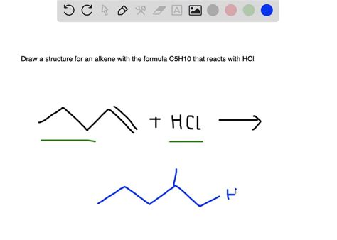 SOLVED 5 25 Draw The Structural Formula For An Alkene With The