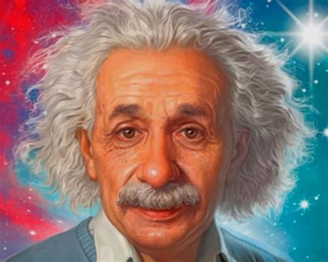 Albert Einstein Portrait Paint By Numbers Numpaints Paint By Numbers