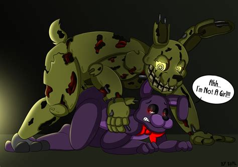 Rule 34 Animatronic Blush Bonnie Fnaf Bowtie Doggy Style Five