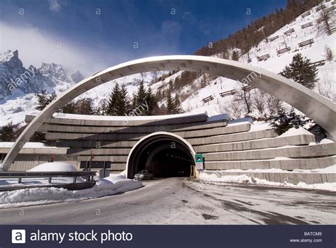 Entrance Tunnel Mont Blanc High Resolution Stock Photography And Images