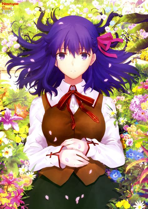 new sakura visual revealed for fate stay night heaven s feel i presage flower otaku tale