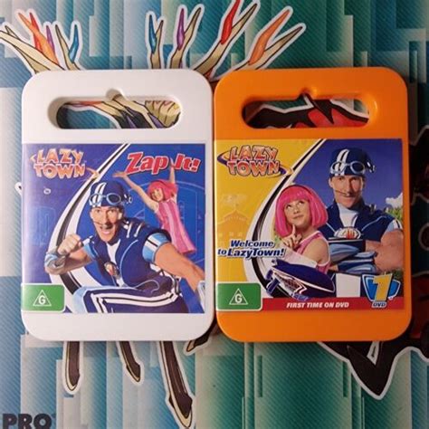 Lazy Town Welcome To Lazytown And Zap It Dvds Free 📫 Tracked Ebay