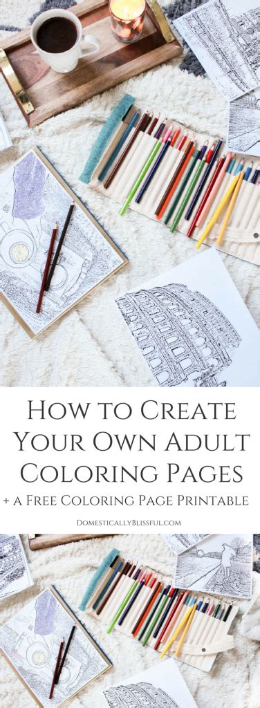 Our logo maker page is fully responsive and optimized for desktop, mobile, and. How to Create Your Own Adult Coloring Pages - Domestically ...