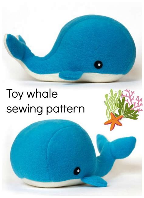 Free Printable Whale Sewing Pattern Danielerija