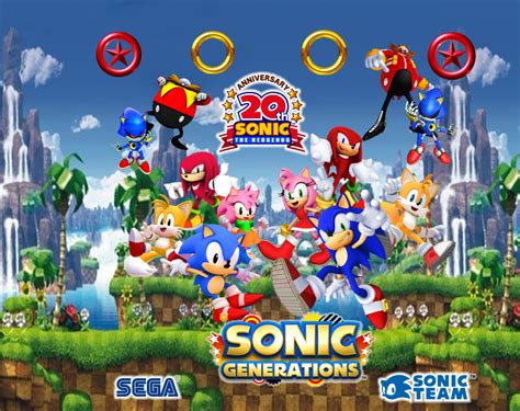 Sonic Generations Classic And Modern All Together By 9029561 On Deviantart