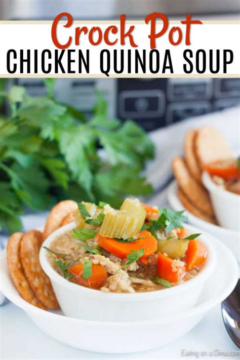 Crock Pot Chicken Quinoa Soup Recipe Easy Chicken Quinoa