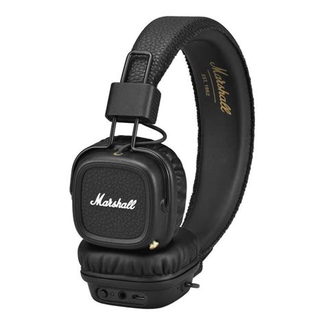 Disc Marshall Major Ii Bluetooth Headphones Black Gear4music