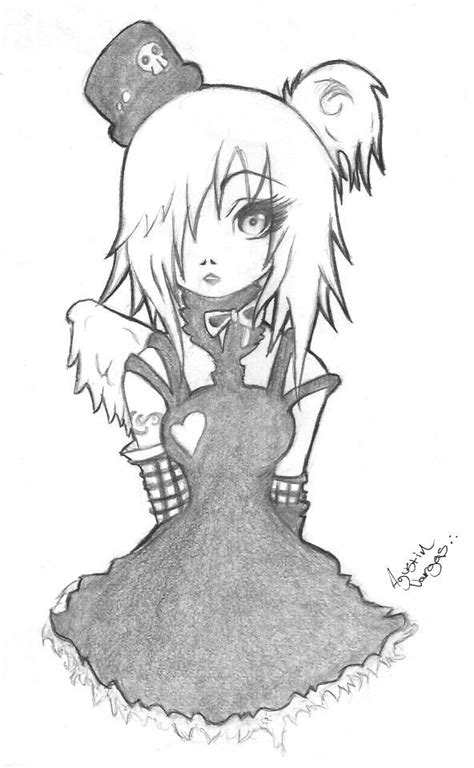 Anime Drawings Emo Girl By ~mrcartoon On Deviantart
