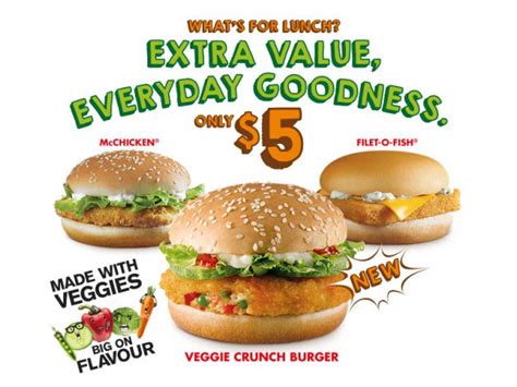 The mcdonalds veggie burger is irresistible. McDonald's introduces new Veggie Crunch Burger to target ...