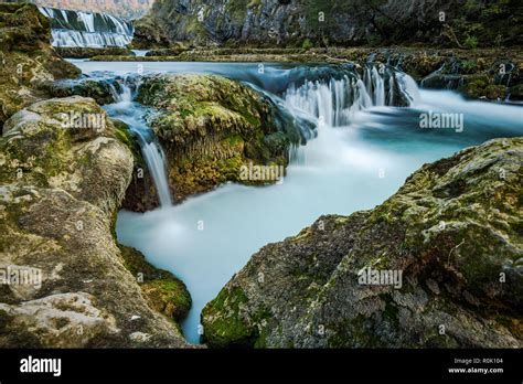 Beautiful Strbacki Buk Waterfall In Una Parkbosnia And Herzegovina