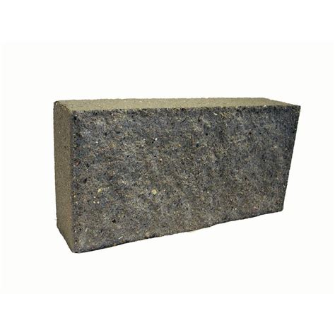 4 In X 8 In X 16 In Split Face Lightweight Solid Concrete Block L260
