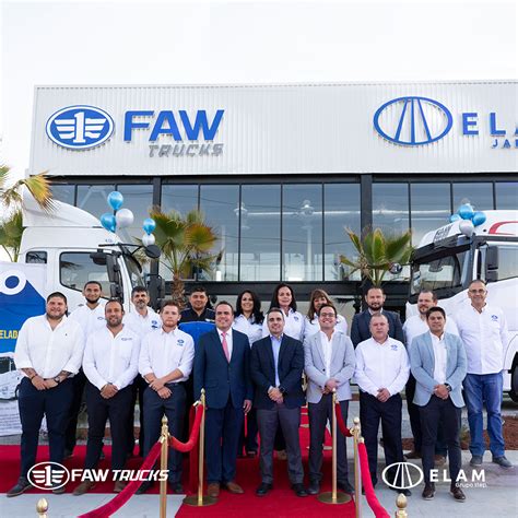 Faw Trucks Elam Celebra Inicio De Operaciones En Guadalajara