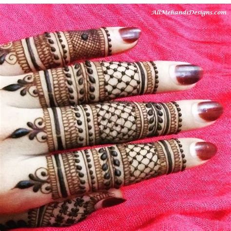 1000 Easy Finger Mehndi Designs Henna Finger Ideas