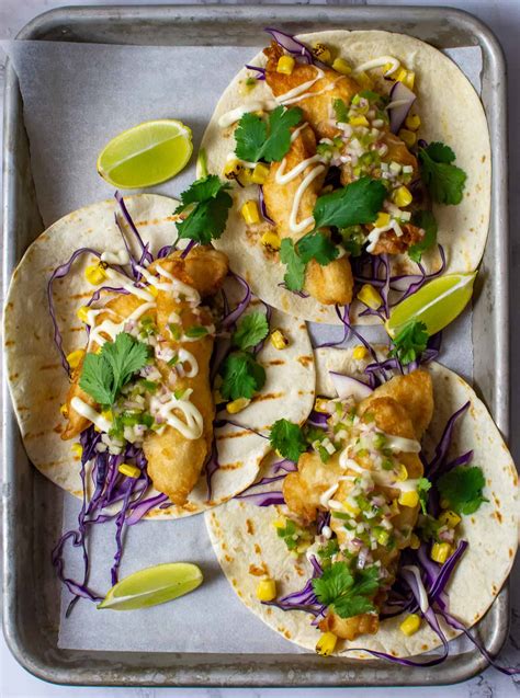 Crispy Fish Tacos Anotherfoodblogger