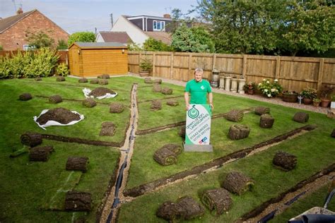 For this to work, you need an area to discharge the water that's lower than the inlet. Garden Drainage & Flood defence Stockton, Middlesbrough ...