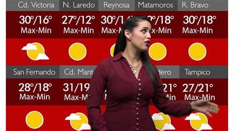 Clima en mexico df pronostico del tiempo hoy viernes 8 de febrero. PRONOSTICO DEL CLIMA PARA TAMAULIPAS 03/01/17 - YouTube