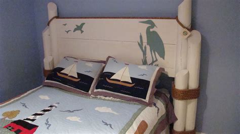 Nautical headboard | Nautical headboard, Nautical bedroom furniture, Nautical bedroom