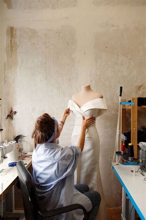 Woman Designing Dress On Dummy By Stocksy Contributor Danil Nevsky Fashion Dream Job