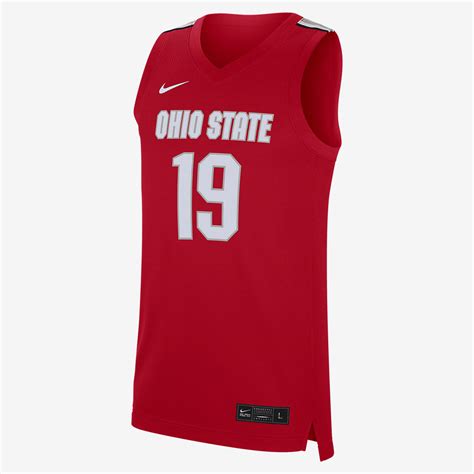 Nike College Replica Ohio State Mens Basketball Jersey