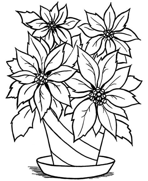 Diy wedding decoration ideas inspirational dollar tree wedding decorations awesome h. Blooming Flower in the Vase Coloring Page - NetArt