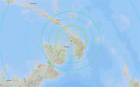 Papua New Guinea Earthquake Triggers Tsunami Alert London Evening