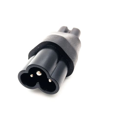 Iec 320 C6 Micky Male To C7 2 Pin Female Power Adapter Power Plug