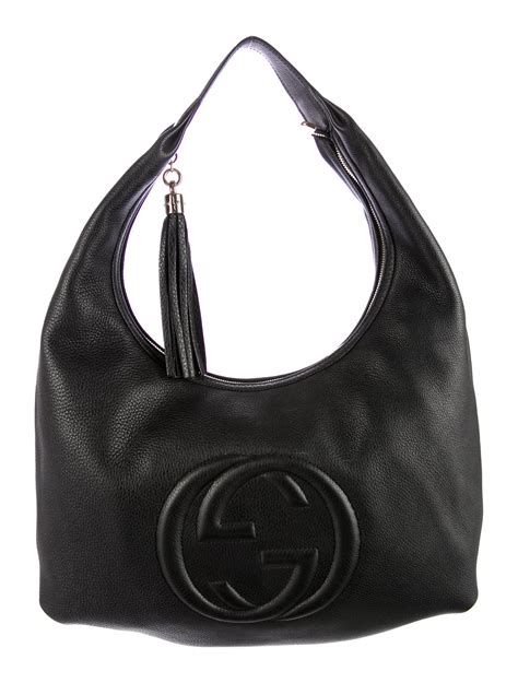 Gucci Soho Hobo Black Hobos Handbags Guc76056 The Realreal