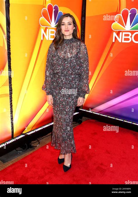 Megan Boone Attending The Nbc Midseason Press Day Held At The Four Seasons New York On January