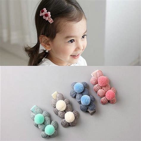 Buy Fj50256 New Lovely Wool Flower Hairpin Knitted