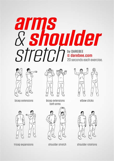 Arms And Shoulders Stretching Workout Posted By