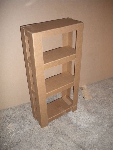 Easy Cardboard Shelves 3 Steps Instructables