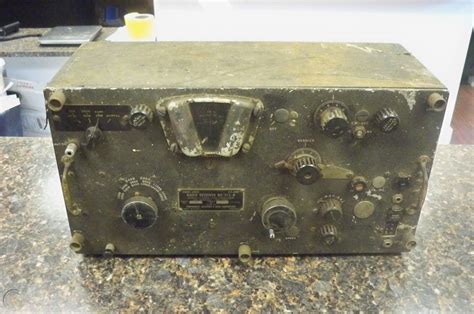 Vintage Ww2 Signal Corps Us Army Farnsworth Bc 312 N Radio Receiver